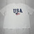 SHEIN White Graphic USA Flag T Shirt Women’s Size XL New
