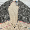 Angel of the North Brown Motif Shaw Cover Up Women One Size NEW Anthropologie *