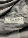 Ike Behar Mens Black Suit Jacket Size 38 Short Super 120s