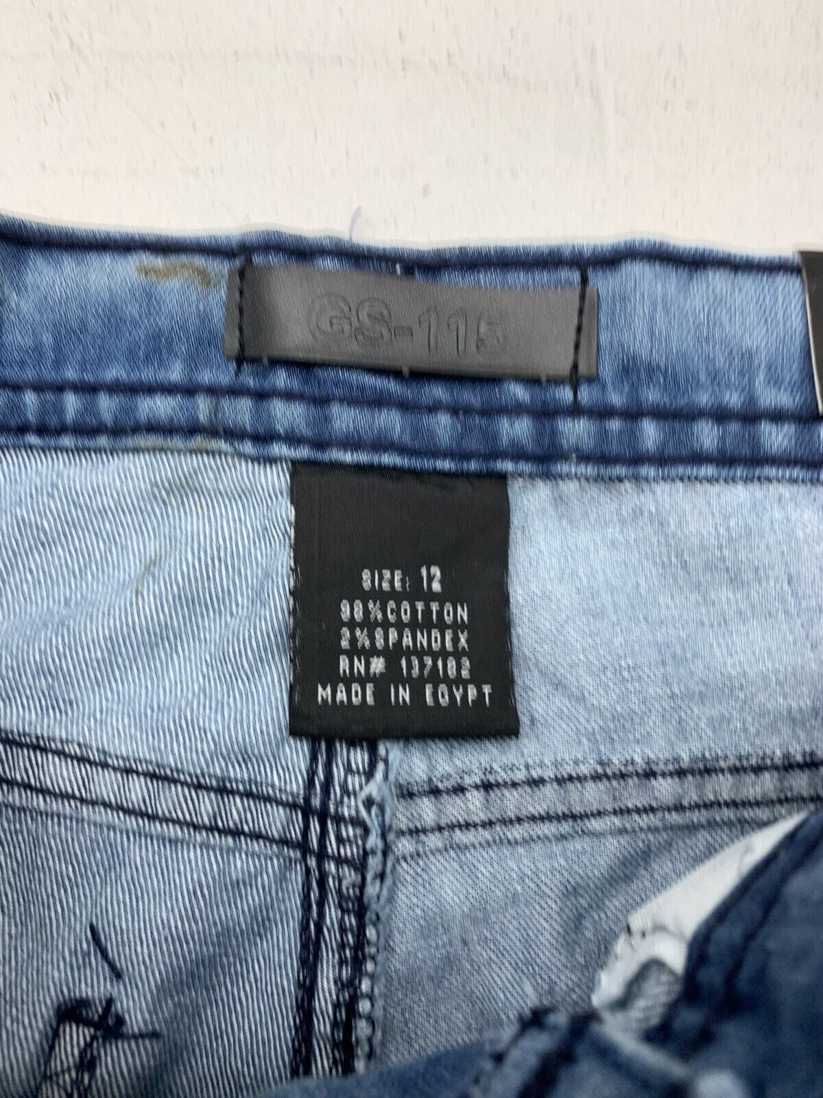 Gs-115 Womens Blue Denim Jeans Size 12 - beyond exchange
