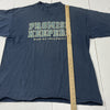 Vintage Blue Promise Keepers Graphic Short Sleeve T-Shirt Adult Size XL