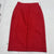 J Crew No 3 Pencil Skirt Double Serge Wool Red Women’s Size 2 New $178
