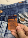 Rock Revival Mens Grey Blue Denim Jeans Size 38/30