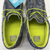 Reef Blue Neon Yellow Kids Cushion Coast Slip-On Shoes ‘Night Vision’ Size 4