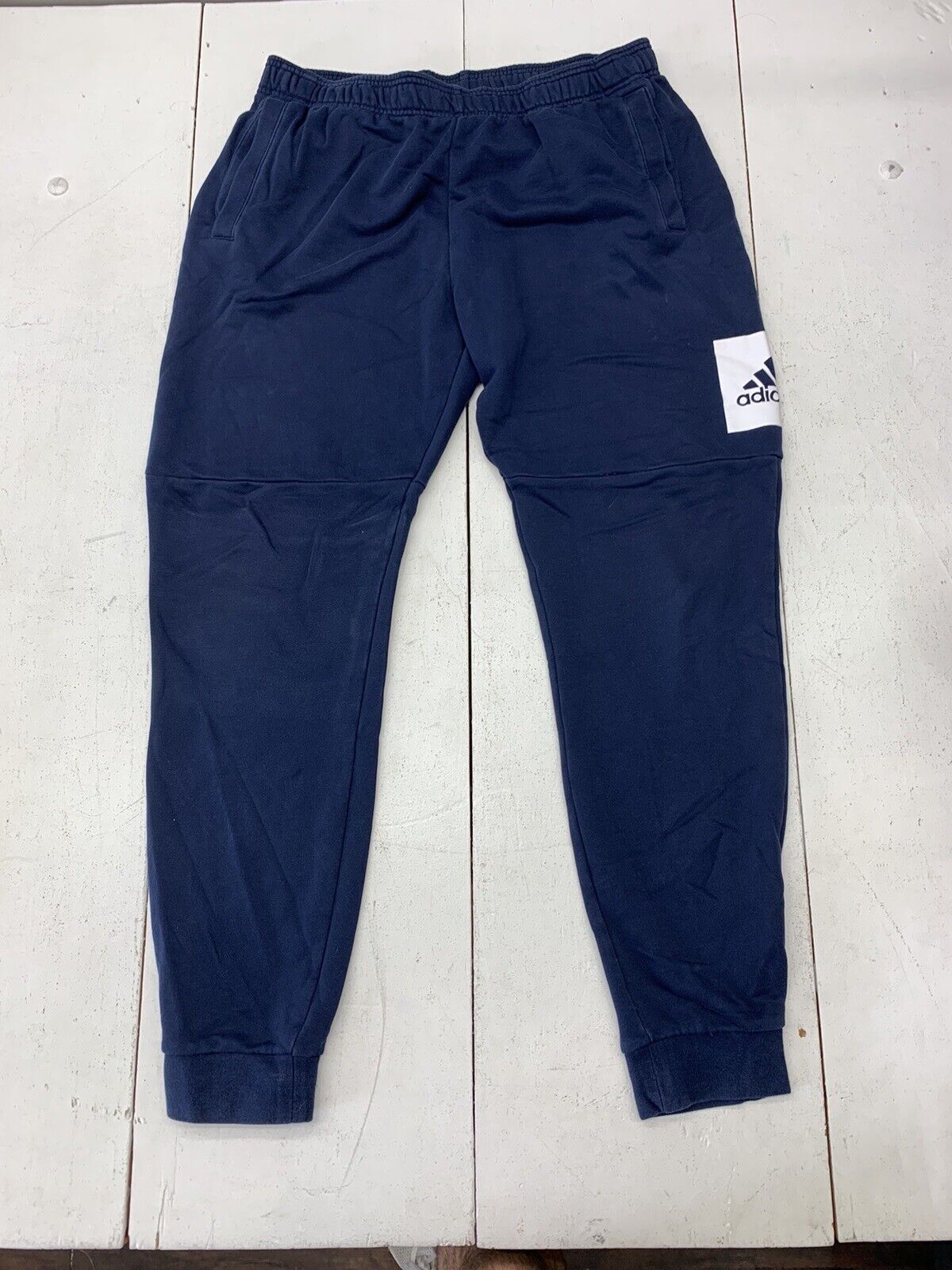 Adidas Mens Dark Blue Sweat Pants Size XL - beyond exchange