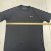 Under Armour Heat Gear Black Athletic T Shirt Mens Size XL