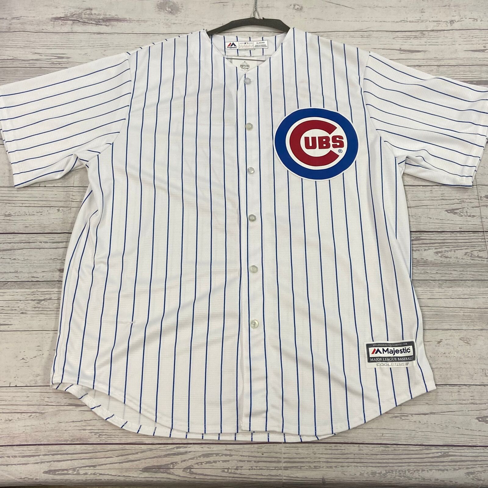 Majestic Chicago Cubs MLB Bryant 17 White Short Sleeve Jersey Adult Si -  beyond exchange