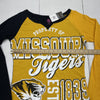 Knights Apparel Black &amp; Yellow Missouri Tigers Graphic Long Sleeve Women’s L*