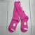 Epic Sports Pink Breast Cancer Crew Socks Youth Size Medium New Defects