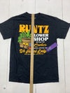 Runtz Mens Black Graphic Short Sleeve Shirt Size Medium