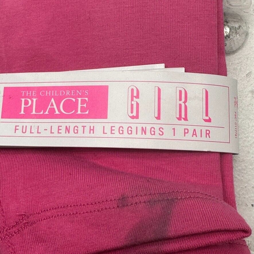 The Childrens Place Pink Full-Length Leggings Girls Size Small (5/6) N -  beyond exchange