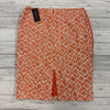 Lafayette 148 Womens Orange Skirt Size 12