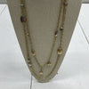 Chicos Sadie Mixed Metal Double Strand Reversible Necklace