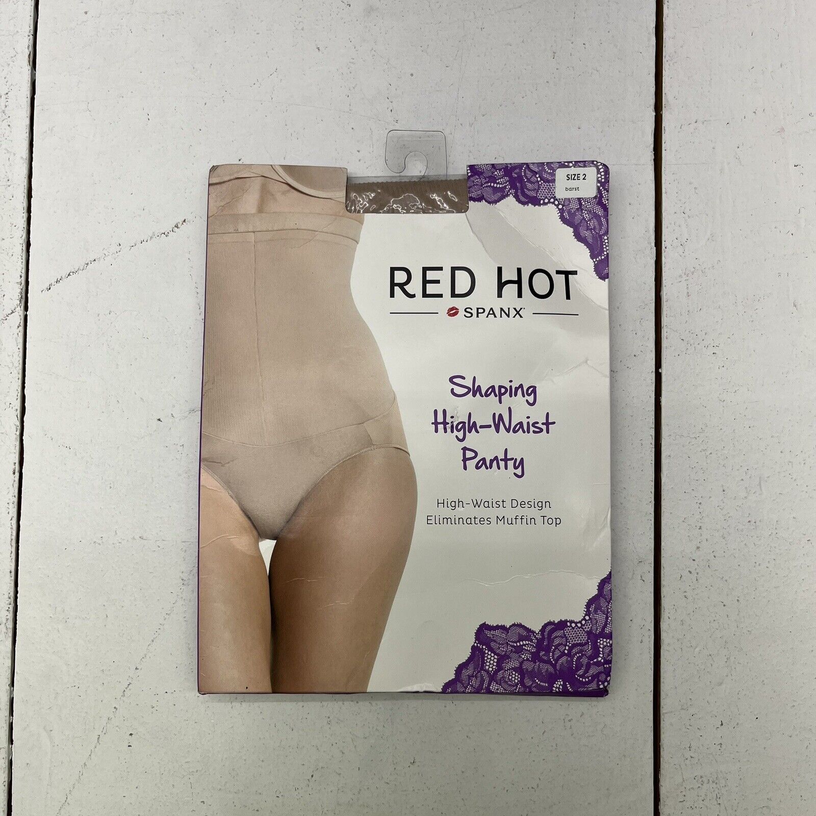 Red Hot Spanx Nude High-Waisted Shaping Panties Women's Size 2 NEW - beyond  exchange