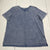 Terra & Sky Blue Mineral Wash Short Sleeve Tunic Women’s Size 1X