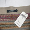 Lauren Ralph Lauren Fair Isle Linen Blend Knit Pencil Skirt Women’s XL New
