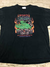 Vintage Daytona Beach Dragon Bike Week 2005 Black Graphic T-Shirt Men Size 2XL *