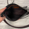 Coach Horse and Carriage Jacquard Black Sutton Crossbody Purse Handbag 69647 *