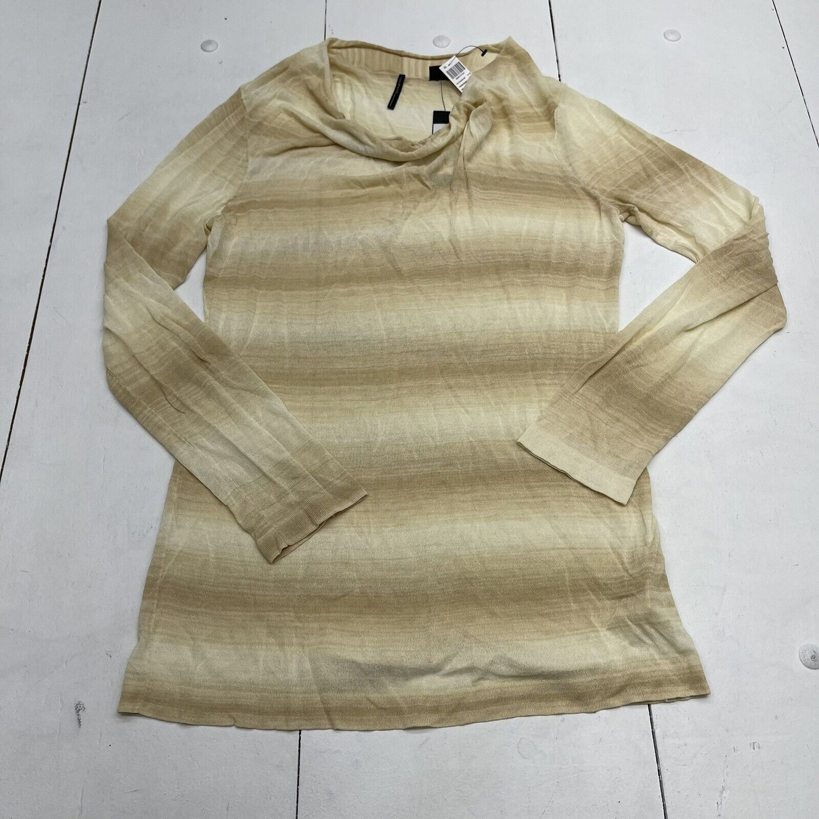 ISDA & Co Aurora Sky Writer Sheer Sweater Women’s Size XL