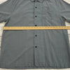 Tommy Bahama Gray Short Sleeve Button Up Shirt Men Size M Original Fit