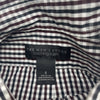Bloomingdales The Mens Store Black White Red Plaid Long Sleeve Button Up Mens S*