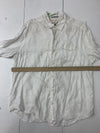 Tommy Bahama Mens White Long Sleeve Button Up Shirt Size Large