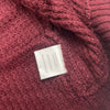 Zesica Red Long Sleeve Knit Pocket Cardigan Women’s Size Large New