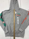 Spencer’s Mens Grey Nugs And Kisses Graphic Hoodie Size Medium