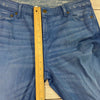 Vineyard Vines Blue Denim Skinny Jeans Ankle Fray Women Size 14 NEW
