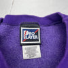 Vintage Pro Player Kansas State Wildcats Purple Crew Neck Sweater Adults Size XL