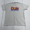 Vintage Dole Hawaii White Short Sleeve T Shirt Mens Size Large Made In USA