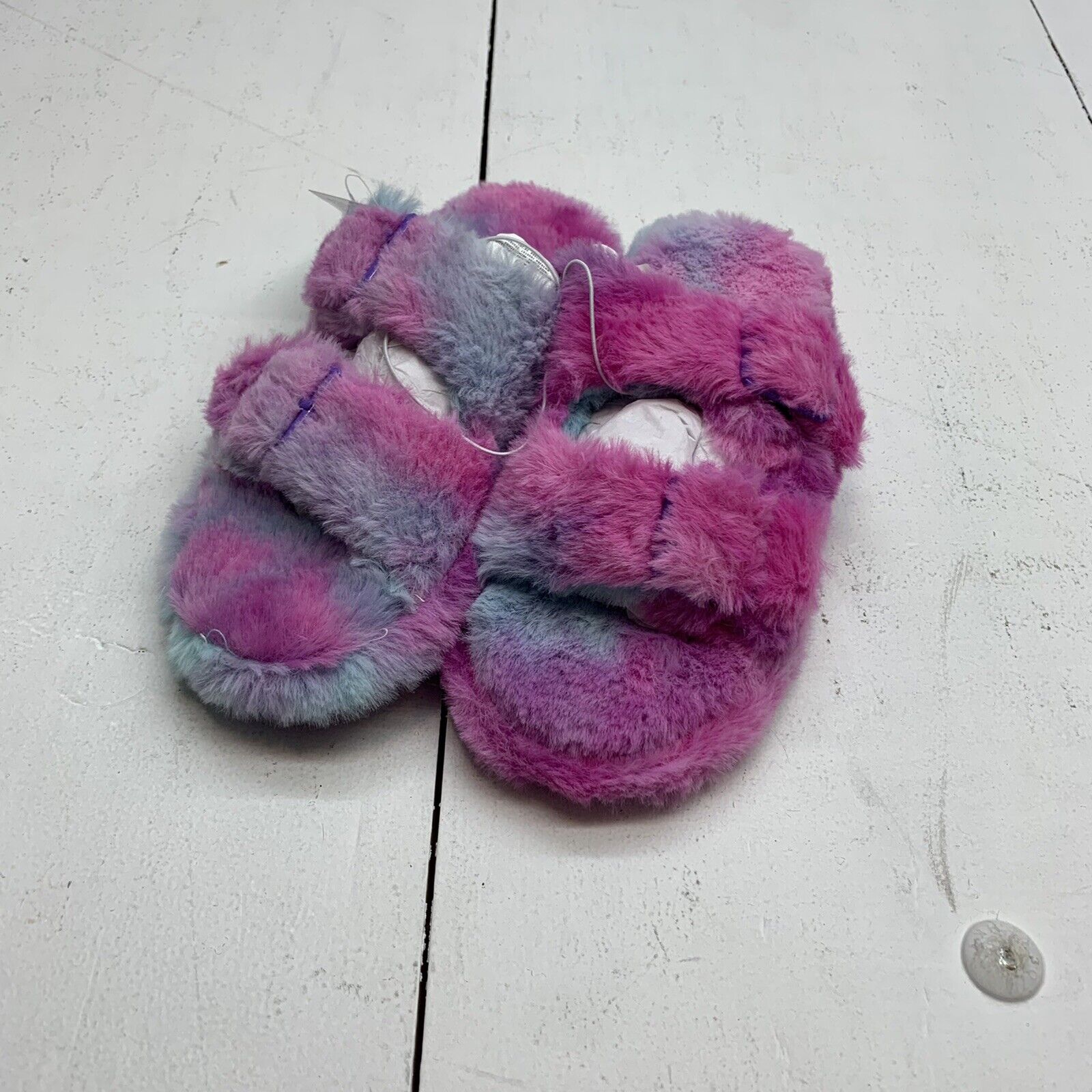 Sugar & Jade Purple Slippers Girls Size 3 Youth