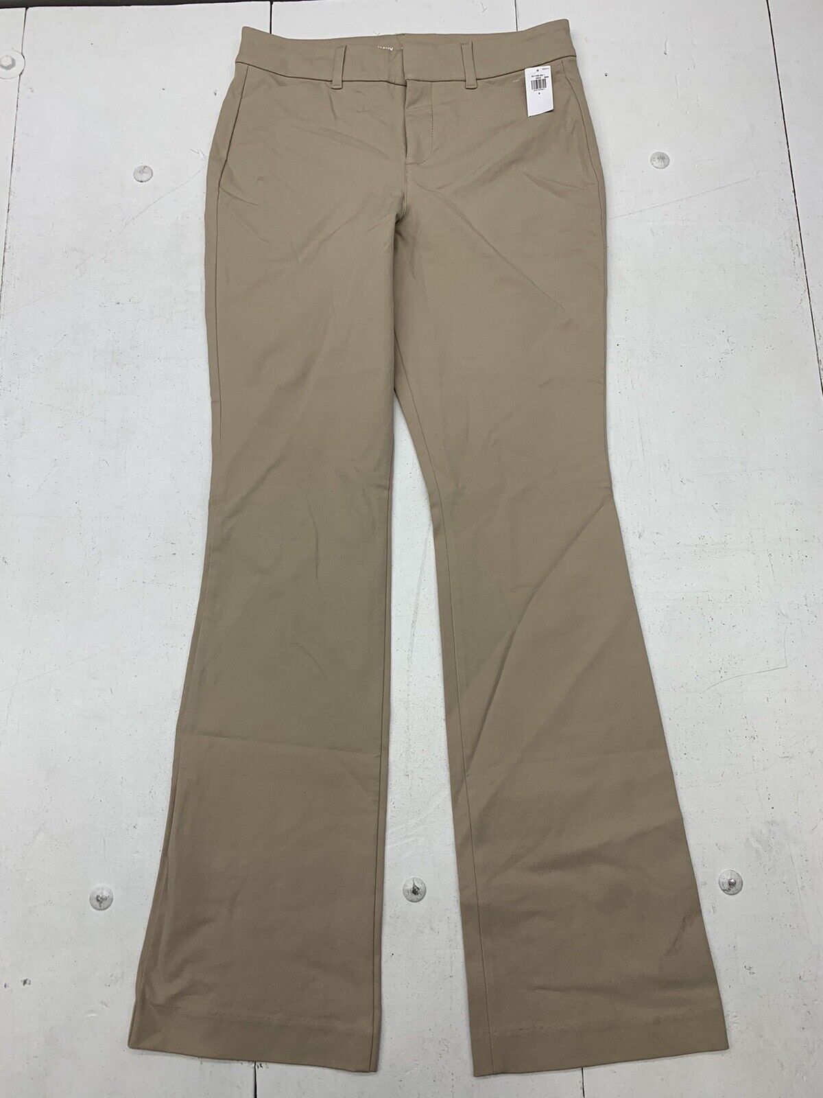 Old Navy Womens Brown High Rise Pixie Flare Pants Size 6 - beyond exchange