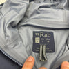 Rab Kenetic Plus Steel Blue Jacket Mens Size Small