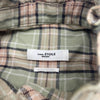 Isabel Marant Etoile Rilaria Green Plaid Button Up Shirt Women’s 40 Large
