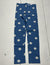 Old Navy Blue Daisy Print Leggings Girls Size Medium (8) NEW
