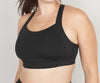 Old Navy Black High-Support PowerSoft Sports Bra Womens Size Large New