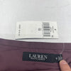 Lauren Ralph Lauren Georgette Crinkle Purple Mini Skirt Women’s 12 New