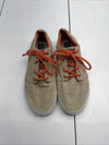 Polo Ralph Lauren Faxon Casual Canvas Tan Orange Lace Up Shoes Mens Size 6*