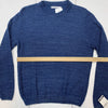 Ferrato mens Blue knit sweater size large