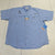 Columbia Bahama II Blue Captain Chazz Short Sleeve Button Up Mens Large New