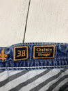 Rock Revival Mens Chatmin Blue Denim Jeans Size 38/30