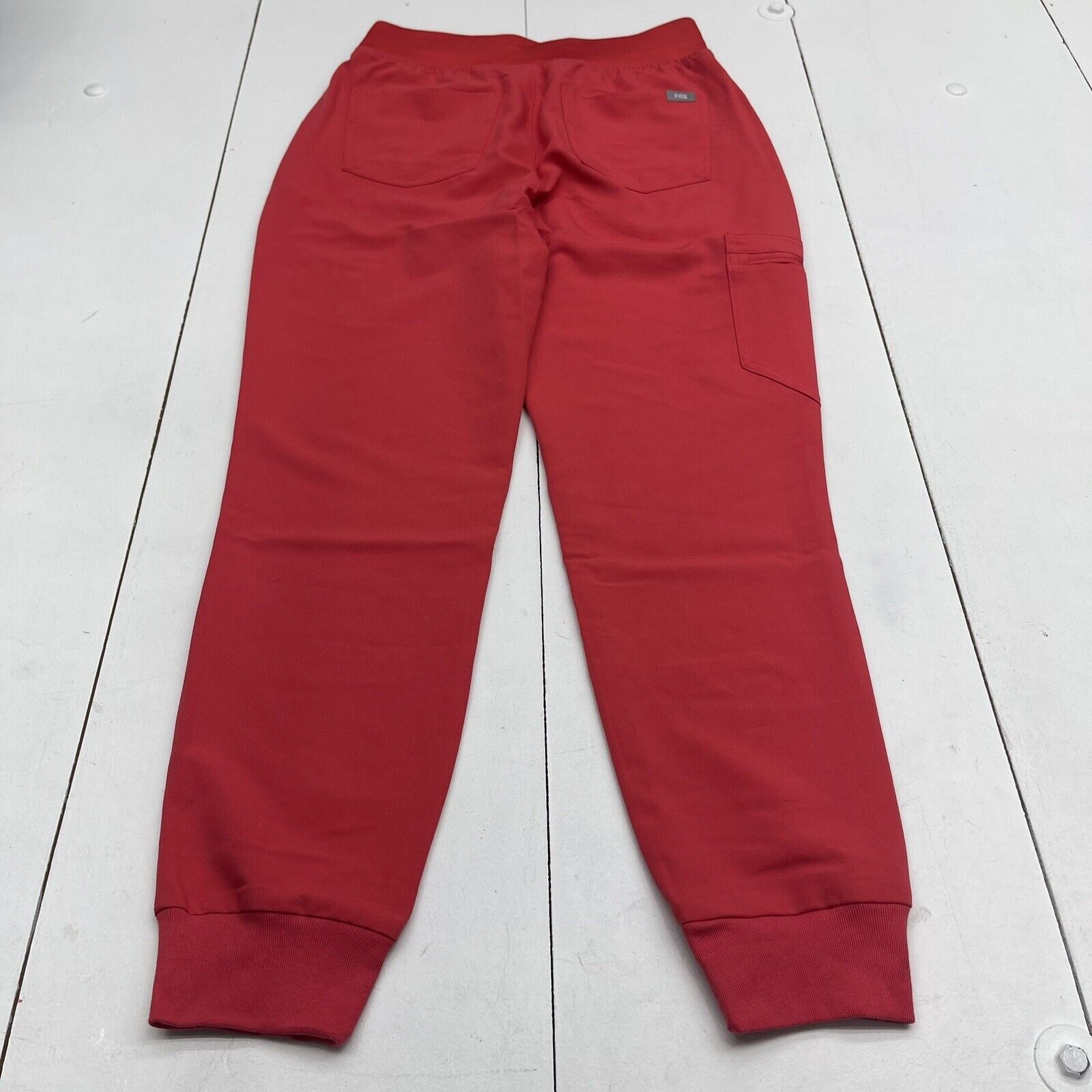 Figs High Waisted Zamora Jogger Scrubs Red Women's Small New Defect $4 -  beyond exchange
