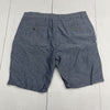 Of All Threads Blue Chambray Shorts Mens Size 32