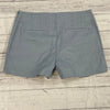 Loft Gray Double Button Riviera Shorts with Side Zip Women Size 0 NEW