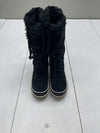 Sorel Tivoli II Tall Black Suede Waterproof Winter Boots Women’s 7.5 NL2093-010*