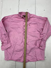 Ariat Mens Pink Long Sleeve Button Up Shirt Size Large