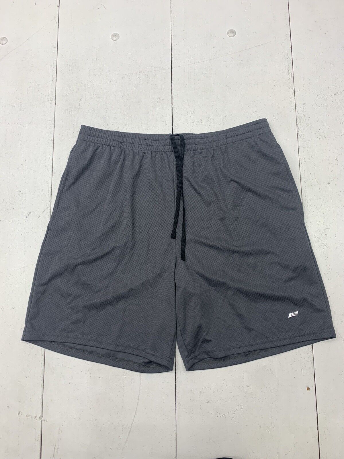 Amazon Essentials Mens Grey Mesh Athletic Shorts Size XL