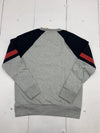 Aeropostale Mens Gray Graphic Pullover Sweater Size Medium