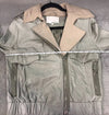 NEW Women&#39;s 3.1 Phillip Lim Spruce Leather Bomber Jacket Coat Size 4